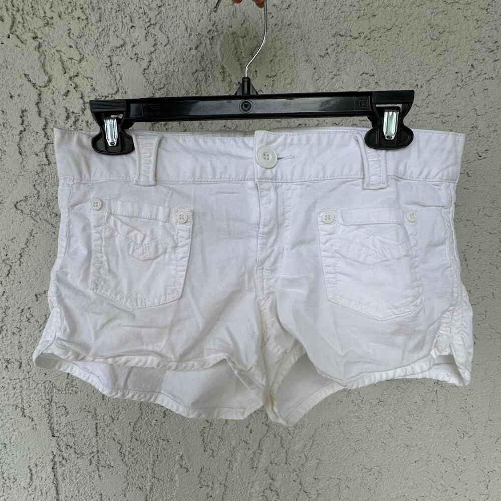 Y2k white shorts